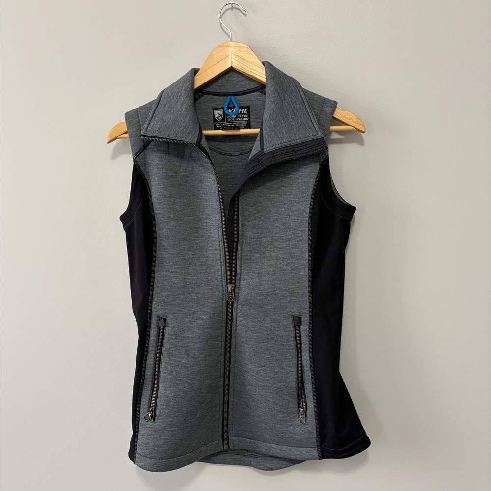 Kuhl Projekt Charcoal and Black Hiking Outdoor Vest